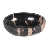 Kiena Oval Petrified Wood Bowl