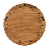 Aurora Round Bone Mirror