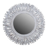 Hapsala Rattan Round Starburst Mirror