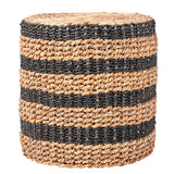 Lily Seagrass and Water Hyacinth Stool