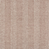 Anella Chevron Stripe Tasseled Cotton Rich Throw in Nutshell