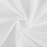 Nahla 100% Cotton Sheer Rod Pocket Curtain Panel in White