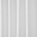 Merrow Puckered Wave Buttonhole Shower Curtain in White