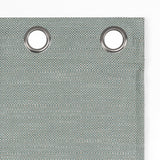 Sarasi Contrast Tweed Magnetic Closure 100% Blackout Grommet Curtain Panel in Mineral