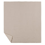 Noriah Ruched Stripe Comforter Set in Stone, Set of 3