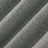 Sarasi Contrast Tweed Magnetic Closure 100% Blackout Grommet Curtain Panel in Coal