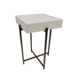 Adela Resin Box Side Table