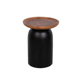 Makoa Pedestal Side Table