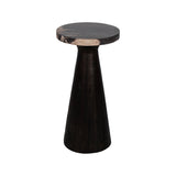 Kayu Petrified Wood Pedestal Table