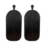 Emma 11.5" Wood Serving Board, Set of 2