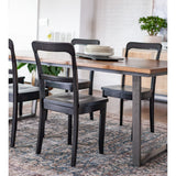 Agatha Wooden Side Chair, Set of 2