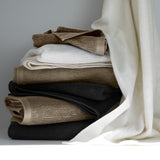 Denbrook Jacquard Texture Bath Towel Set in Ivory, Set of 6