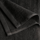 Denbrook Jacquard Texture Bath Towel Set in Graphite, Set of 6
