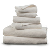Denbrook Jacquard Texture Bath Towel Set in Ivory, Set of 6