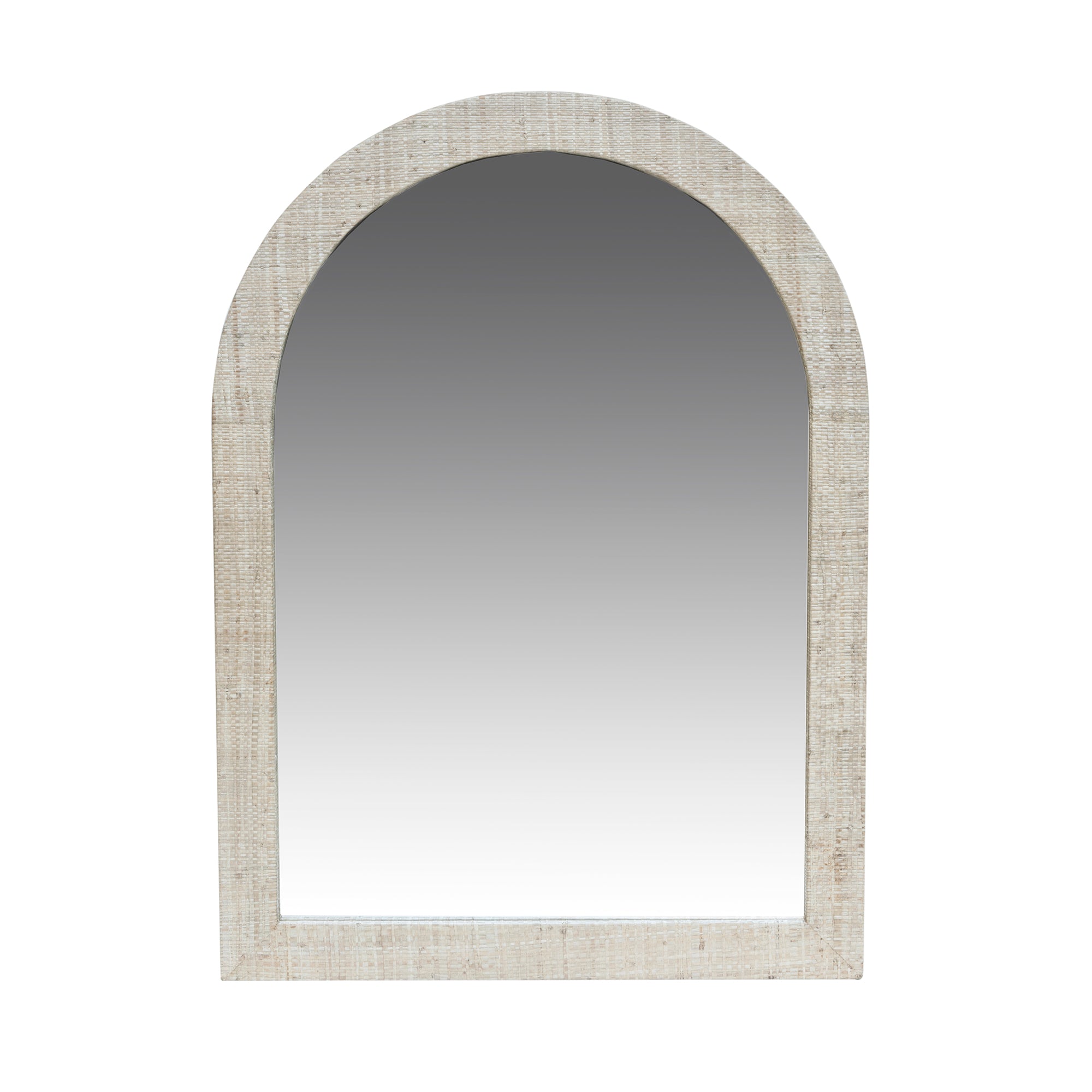 Milo Raffia Mirror
